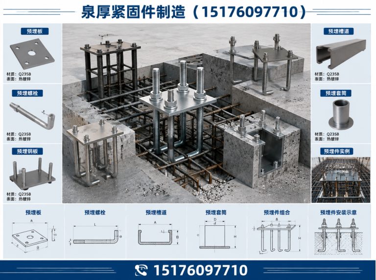 复兴区地脚螺栓展示图